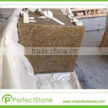 real estate quarry stone grante tile/ golden yellow stone and granite countertops