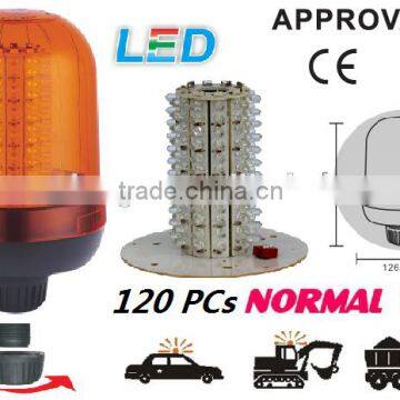 E-MARK LED Flash Warning Light, ECE MARK LED Rotating Warning Beacon (SR-BL-503A-5) Europe Screw Mount LED Beacons, 3 Functions