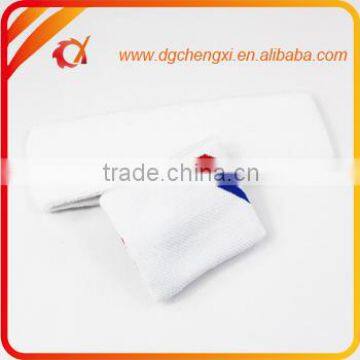 High qualitycustomized logo cotton sweatband set