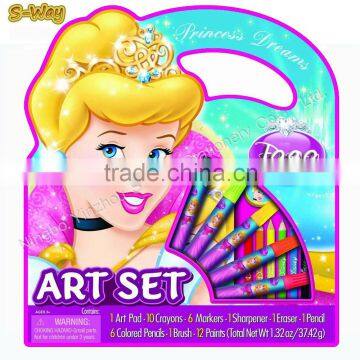 Character Art Tote Activity Set,kids easel drawing set