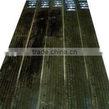 Bimetal abrasion resistant composite plate