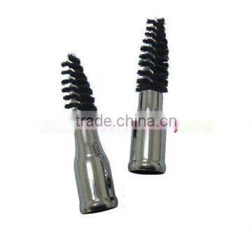 mascara brush tip, mascara wand top, mascara applicator head