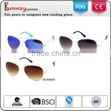 SK-8006SS Custom logo cheap promotional kids brand sunglasses 2016
