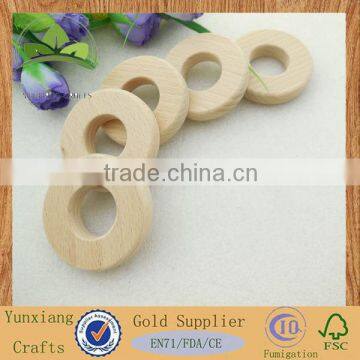 Wooden Baby Teethers Ring photo-2