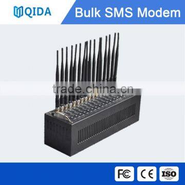 Qida cheap 4g gprs module bulk sms usb 16 port modem sim pool