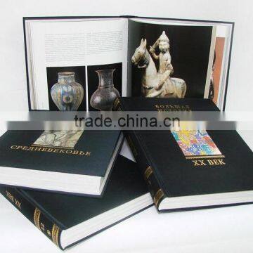 High quality customized printed retro hardcover book