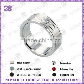 fashion jewelry health negative ion ring