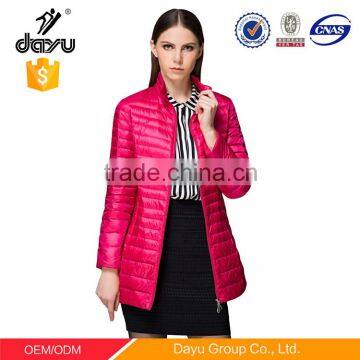 Nylon Pullover Jacket Water Proof Winter Coats Women Folding Down Jacket photo-5