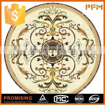 Colorful Rose Design Marble Medallion for Floor and Walling photo-6