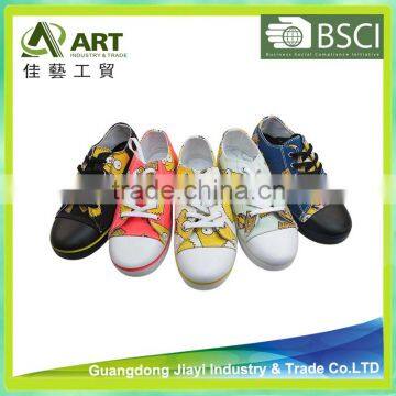 Casual Canvas Shoes for Girl Boys Lace-up Sport Shoes