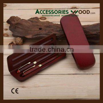 High quality hand carved wooden pens with customer logo engraved