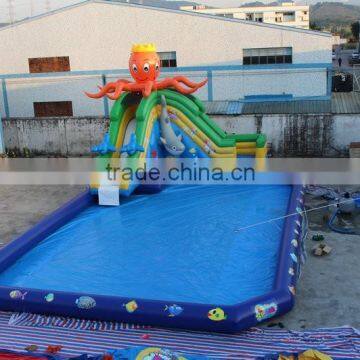 High quality metal frame inflatable swimming pool for sale