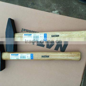 good quality of machinist hammer with plastic handle -600g-102