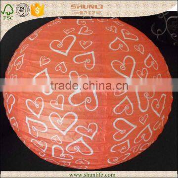 Beautiful Decoration Heart Shaped Paper Lantern photo-6