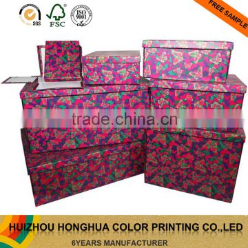 Folding Paper Storage Box Cardboard Gift Box Clothes Storage Box Packaging Box Design