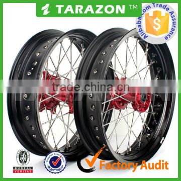 TARAZON brand new product 17" Spoke Wheel suit for Honda Supermoto