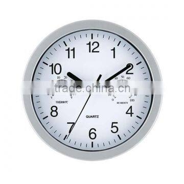 Small size weather station wall clock