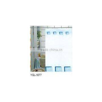 100% POLYESTER SHOWER CURTAIN