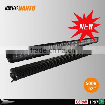 500W o sram led light bar 52" led light bar for offroad driving super spot led light bar IP68