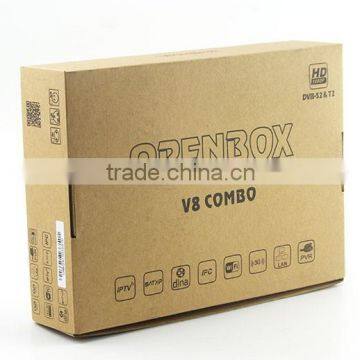 Nice Product !openbox V8 Combo DVB-S2 and DVB-T2 Free IPTV Twin Tuner Set Top Box for UK/italy/USA Market photo-4