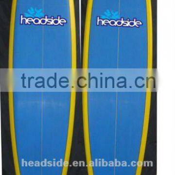 Blue epoxy sup paddleboards