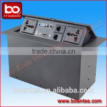 New Arrived Tabletop Interconnect Socket Box With HDMI for Office Furniture photo-5