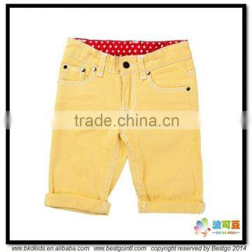 BKD soft plain cotton kids pants