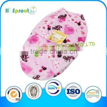 ONS4562 Flannel Swaddling With Lovely Printing Baby Swaddle Baby Swaddle Blanket
