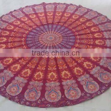 round mandala tapestry