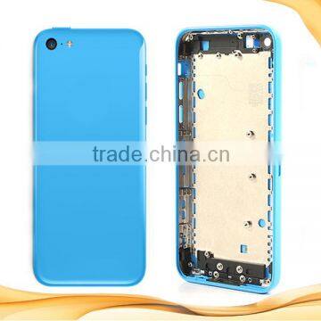 blue color housing for iphone 5c back cover housing replacement