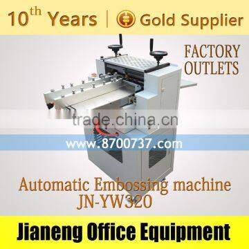 HIgh speed card embossing machine JN-YW320