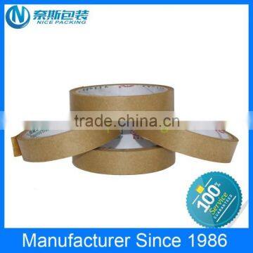 Best quality hot melt carton sealing kraft paper tape