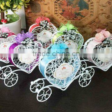 High-end candy box Beautiful decorative clear wedding favours candy gift boxes