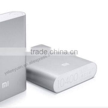 Xiao Mi Power Bank 10400mAh Portable Charger External Battery Mobile Powerbank 18650 For All Phone