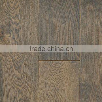 Wide Plank Dark Grey Oak Engineered Wood Flooring