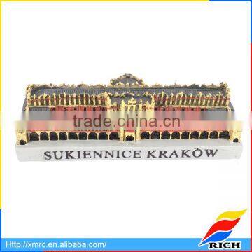 Custom resin tourist souvenir building replica products