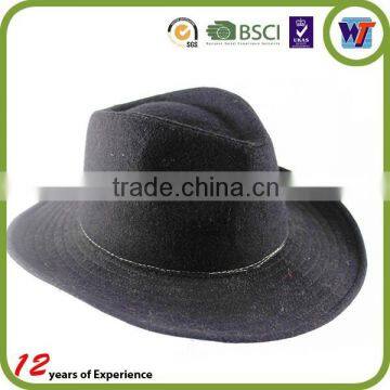 Hat Fedora Hat Wool Felt Fedora Hat photo-2