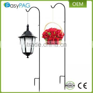 Wedding decorations 1.5m metal hanging lantern flower shepherd hook