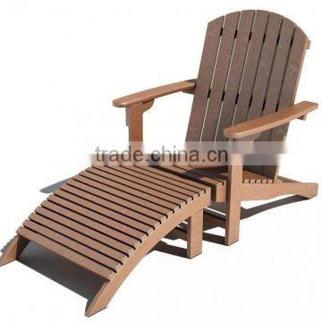 Waterproof wood plastic composite household furniture set in balcony