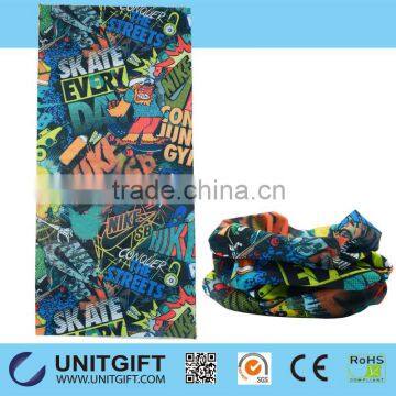 Multifunctional Neck Tube Bandana Funny Bandanas With Custom Logo