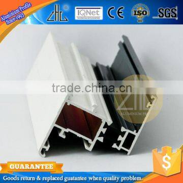 Hot! FOB double glass window aluminum profiles process factory, OEM/ODM bulk aluminum profile casement window