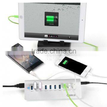 M3H73P mutil function aluminum usb 3.0 hub, multi-function usb hub+usb charger