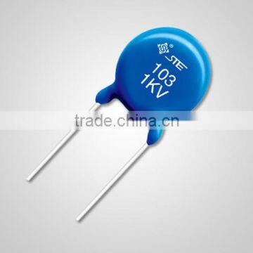 ceramic capacitor STE103 1KV single layer capacitor for RFI/EMI suppression 10000PF 1KV
