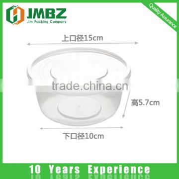 Microwave Round Food Container/Disposable Hot soup bowl Takeaway 500ml