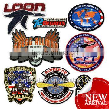 Novelty Custom Cheap Embroidered Sports Patches