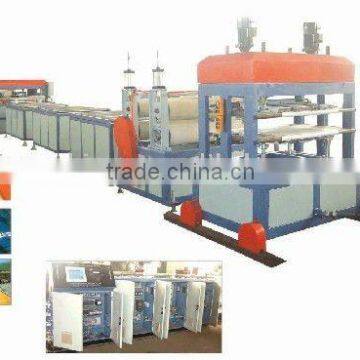 PVC pipe extrusion line(plastic machinery)