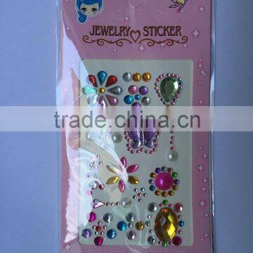 jewels and rhinestones decoration stickers