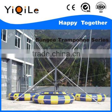 JUMPING!!! Air trampoline bungee cord trampoline bungee trampoline for sale usa