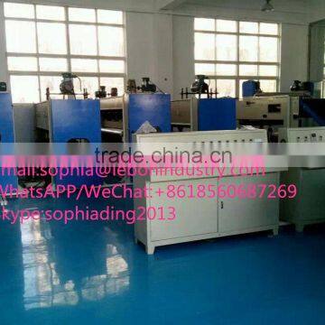 LBZC-01 High quality E fiber glass needle punching felt machine line