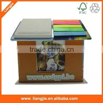 House Model Shaped Sticky Note Pad Memo Cube photo-3